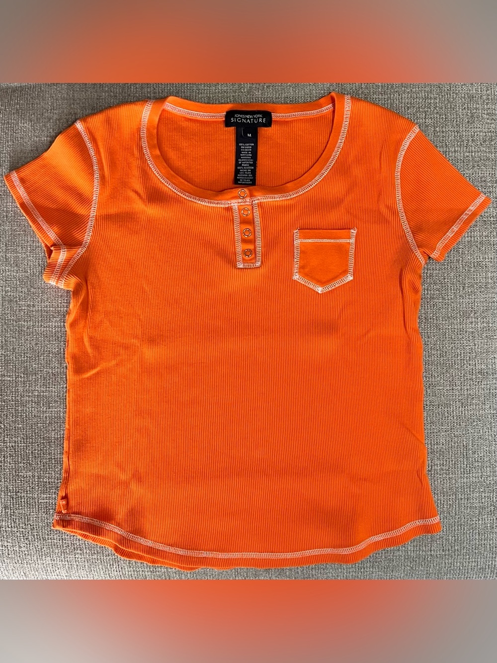 Jones New York Henley T-Shirt